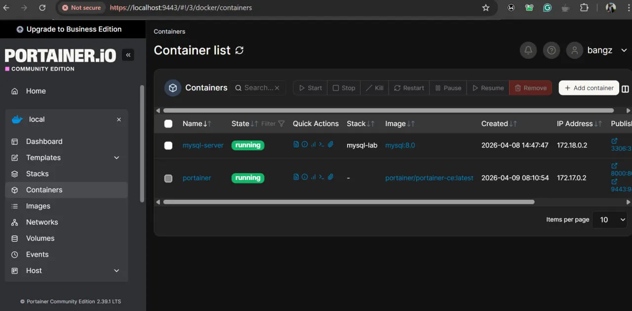 Building a Secure MySQL Infrastructure from Scratch: A Journey through Docker, WSL, and Git